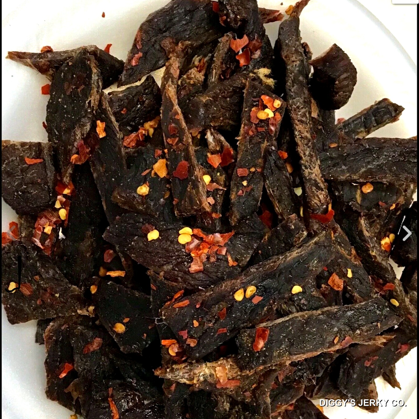 Red pepper rush spicy jerky